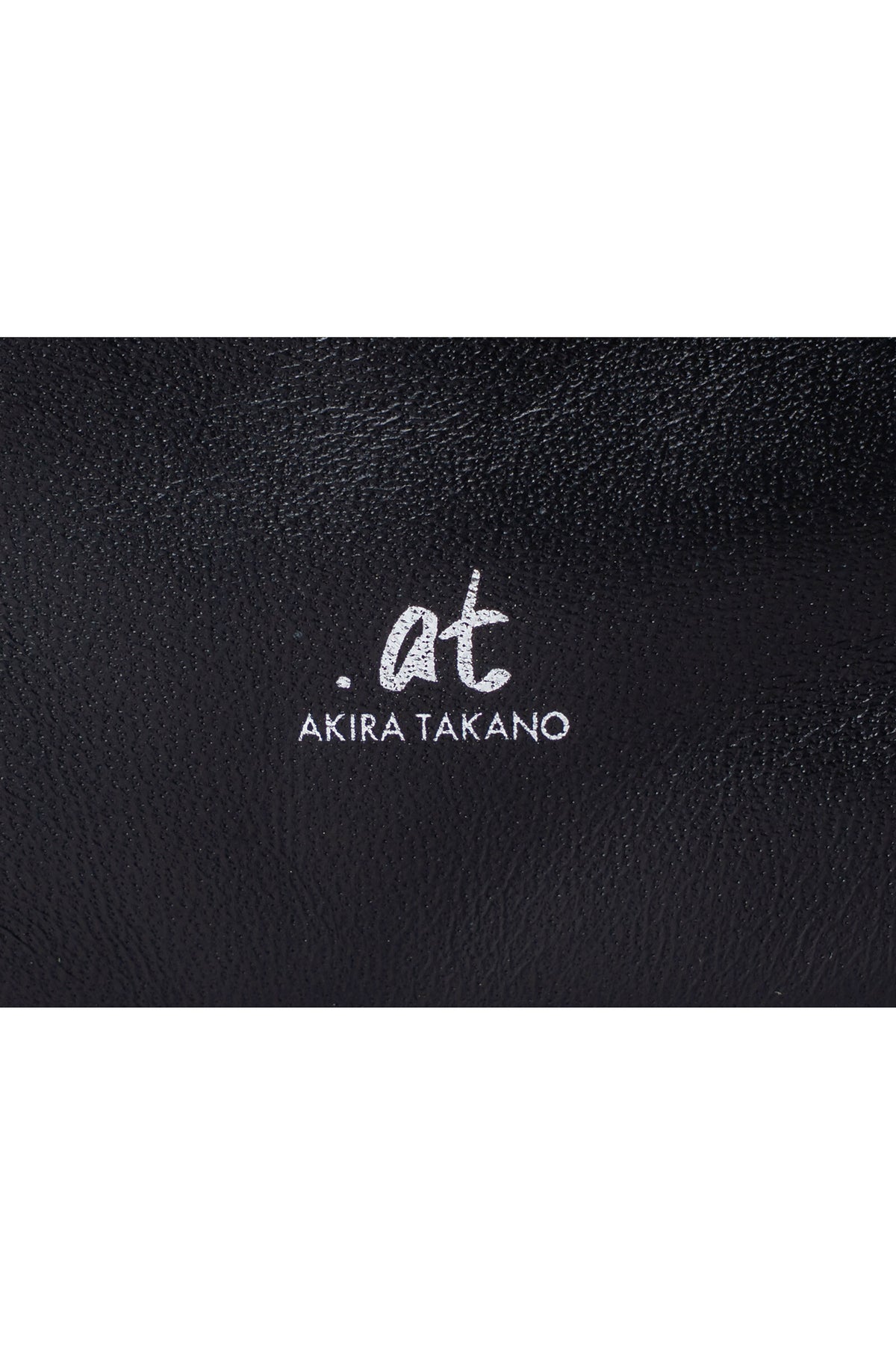 .at - Drawstring Bucket Bag - Black 03