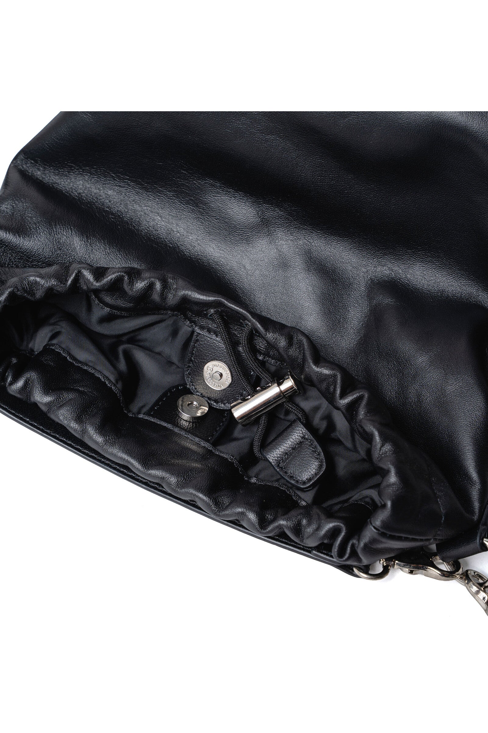 .at - Drawstring Bucket Bag - Black 08