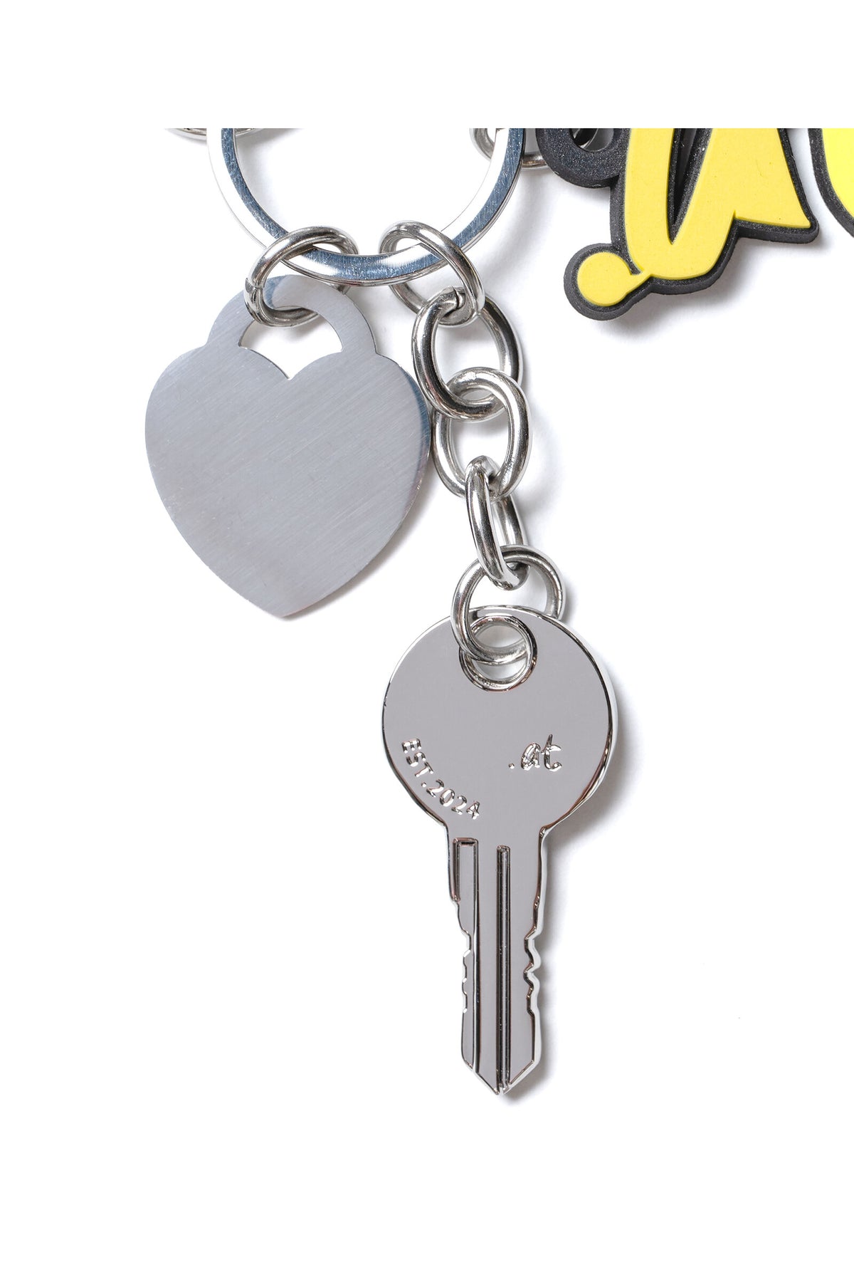 .at - key ring charm - Yellow 04