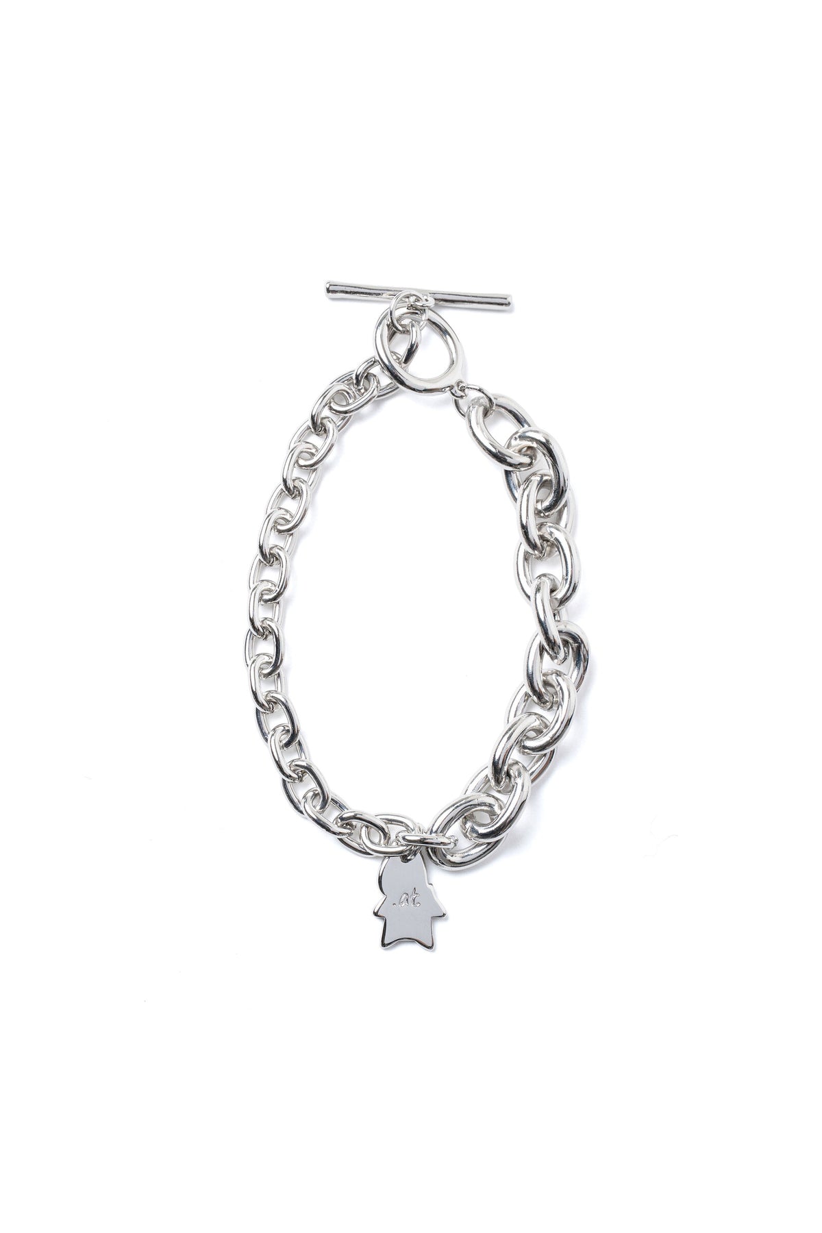 .at - adora-charm bracelet - Silver 01