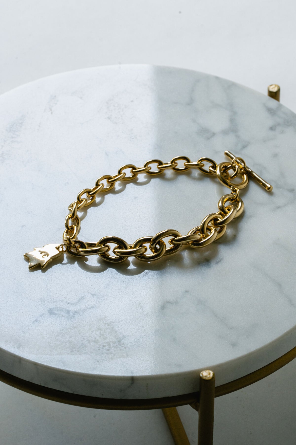 .at - adora-charm bracelet - Gold 04