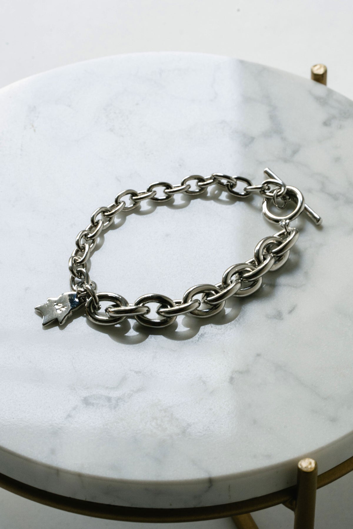 .at - adora-charm bracelet - Silver 05