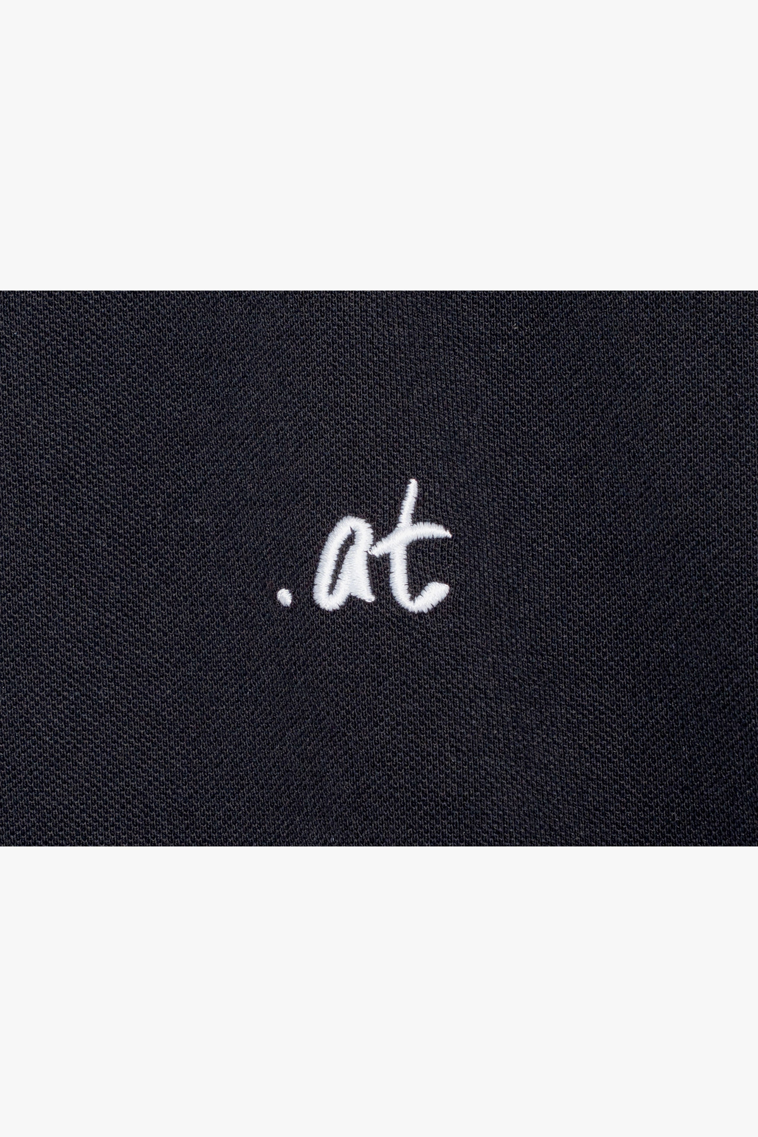 【数量限定】.at-Polo Dress - Black