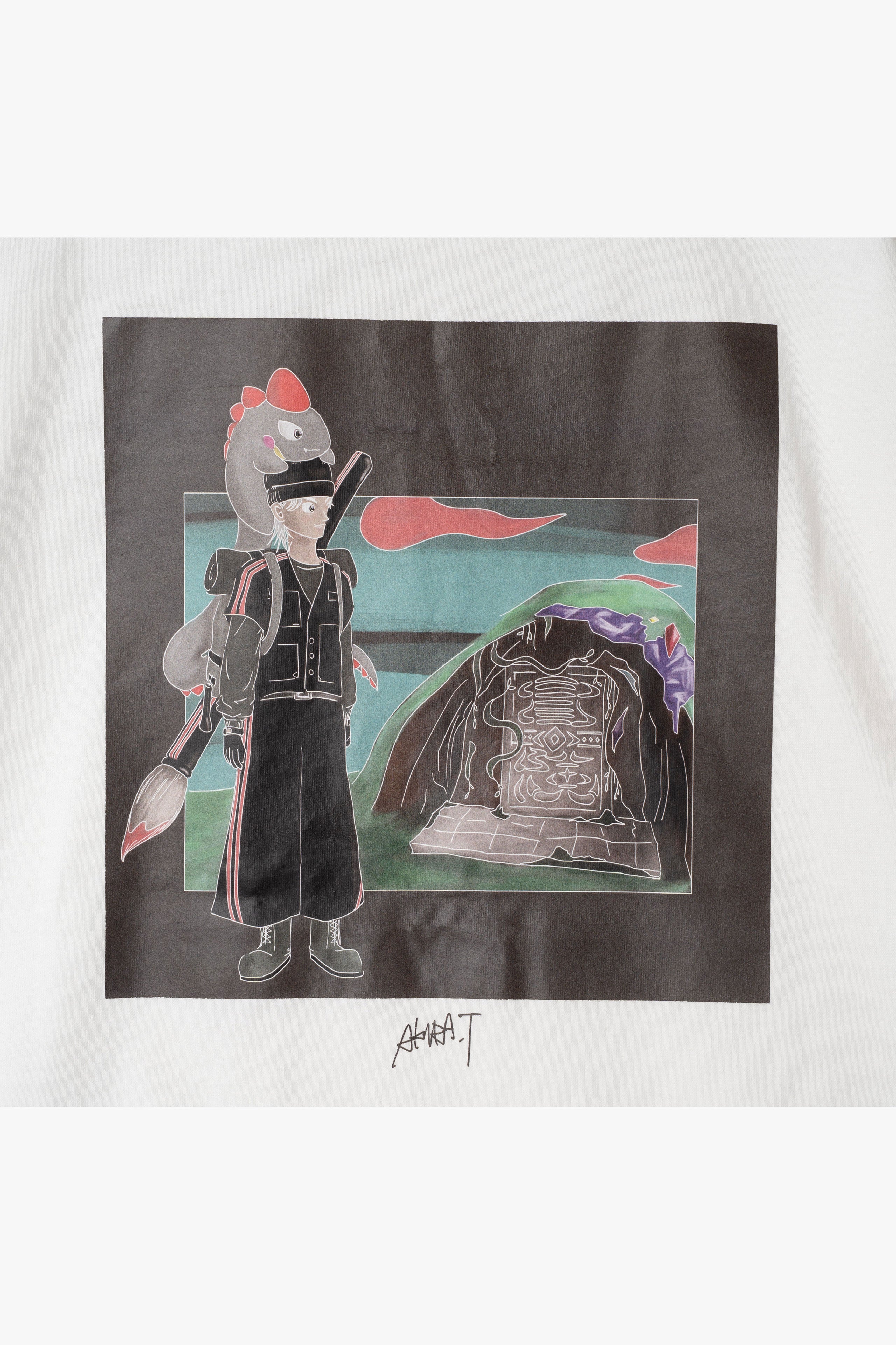 【数量限定】.at-Art Design T-Shirt - BOUKEN-E