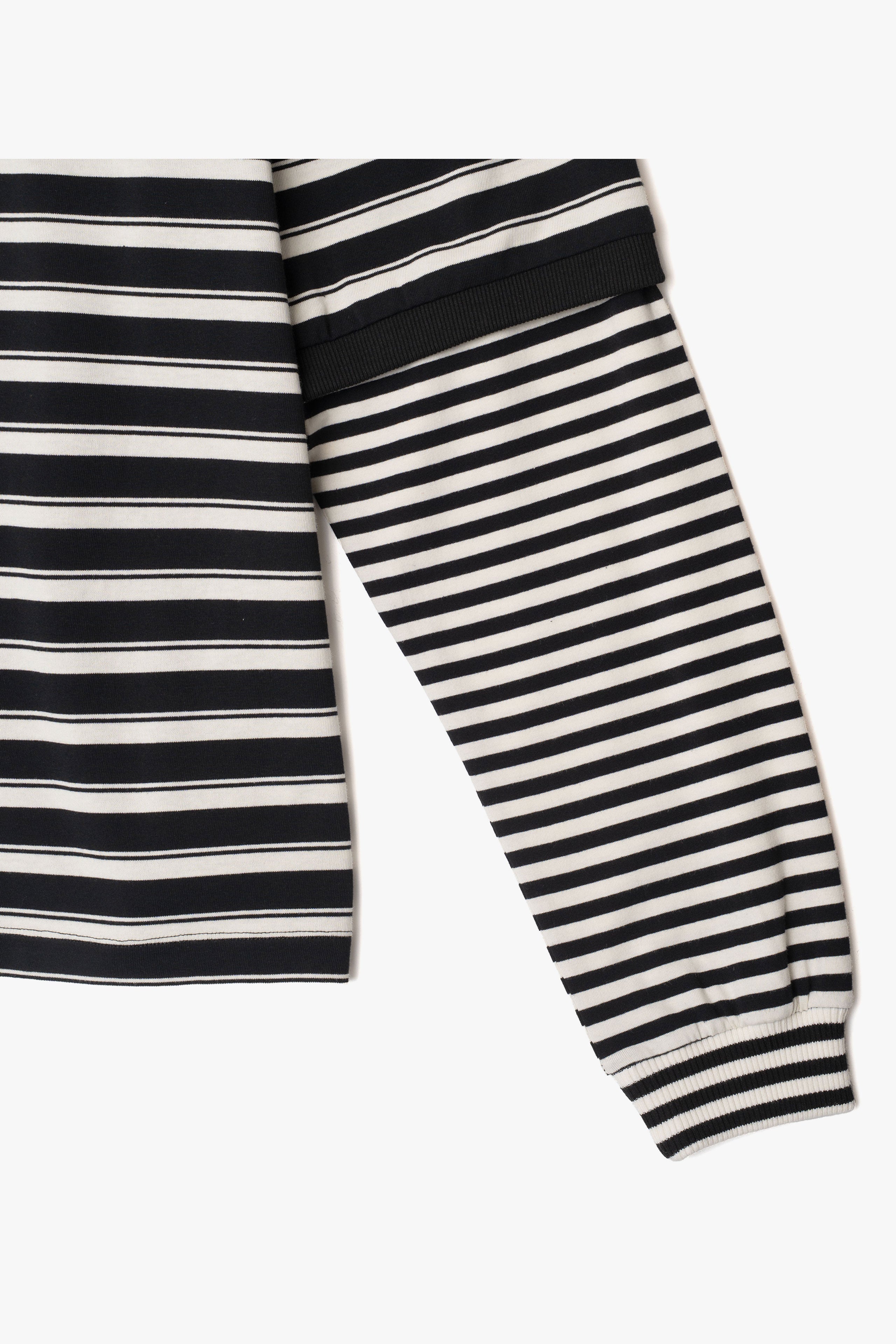 ★送料・関税込★SATUR★All Day Cotton Stripe Long Sleeve★ White and Blue Stripe Quarzo Nightshirt – Turnbull & Asser