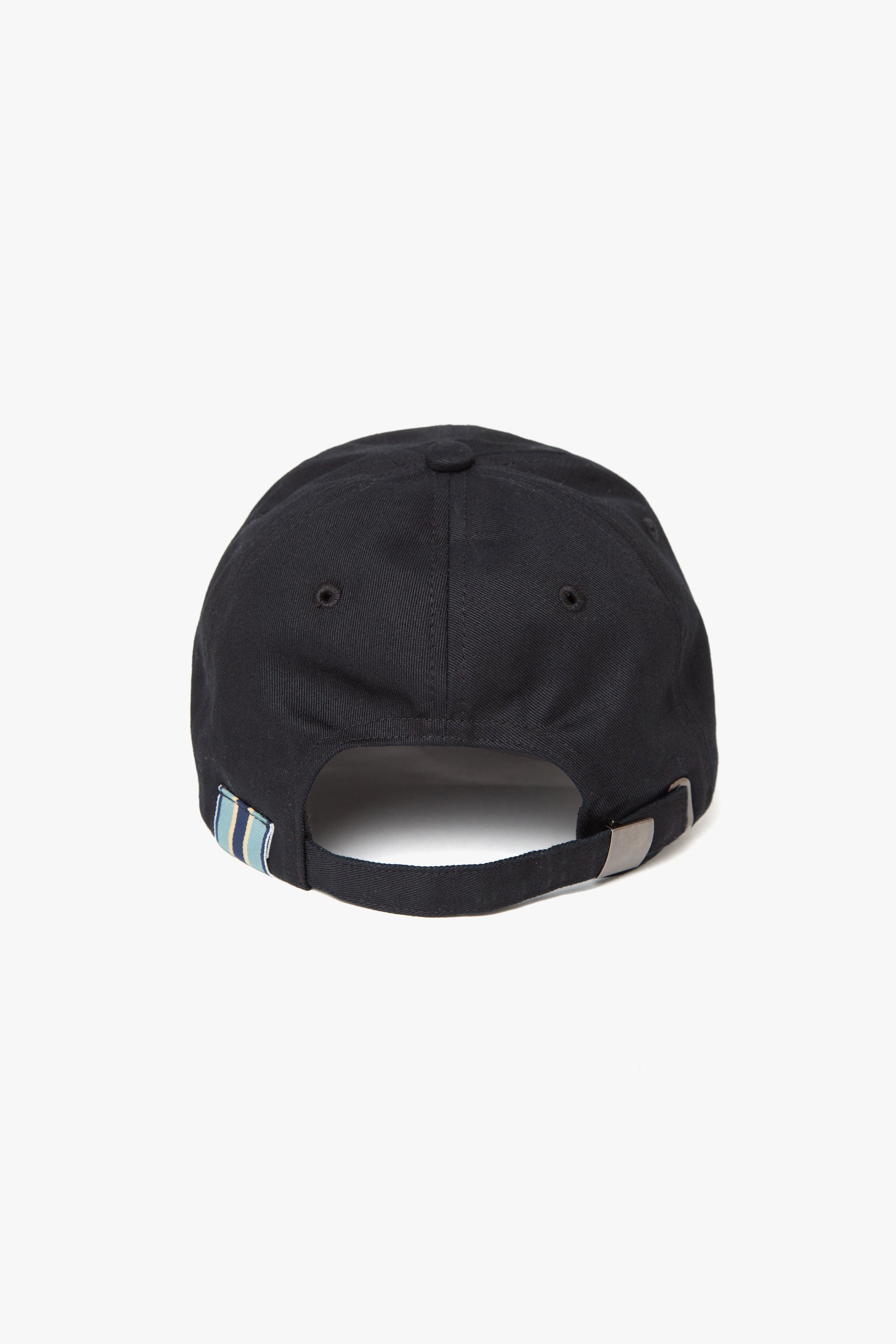 .at-Stripe Tape Logo Cap