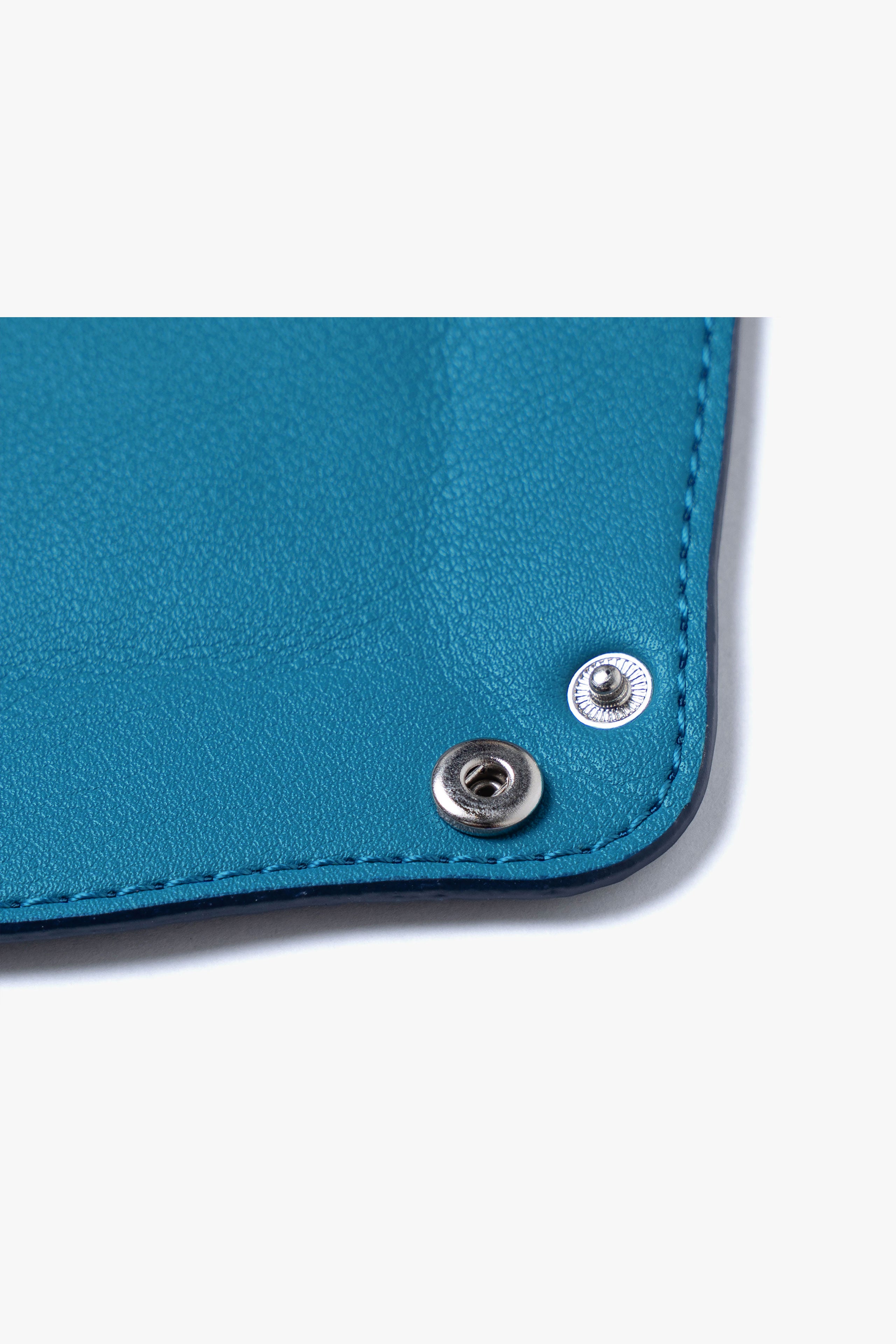 at - Leather Tray - Blue｜.at