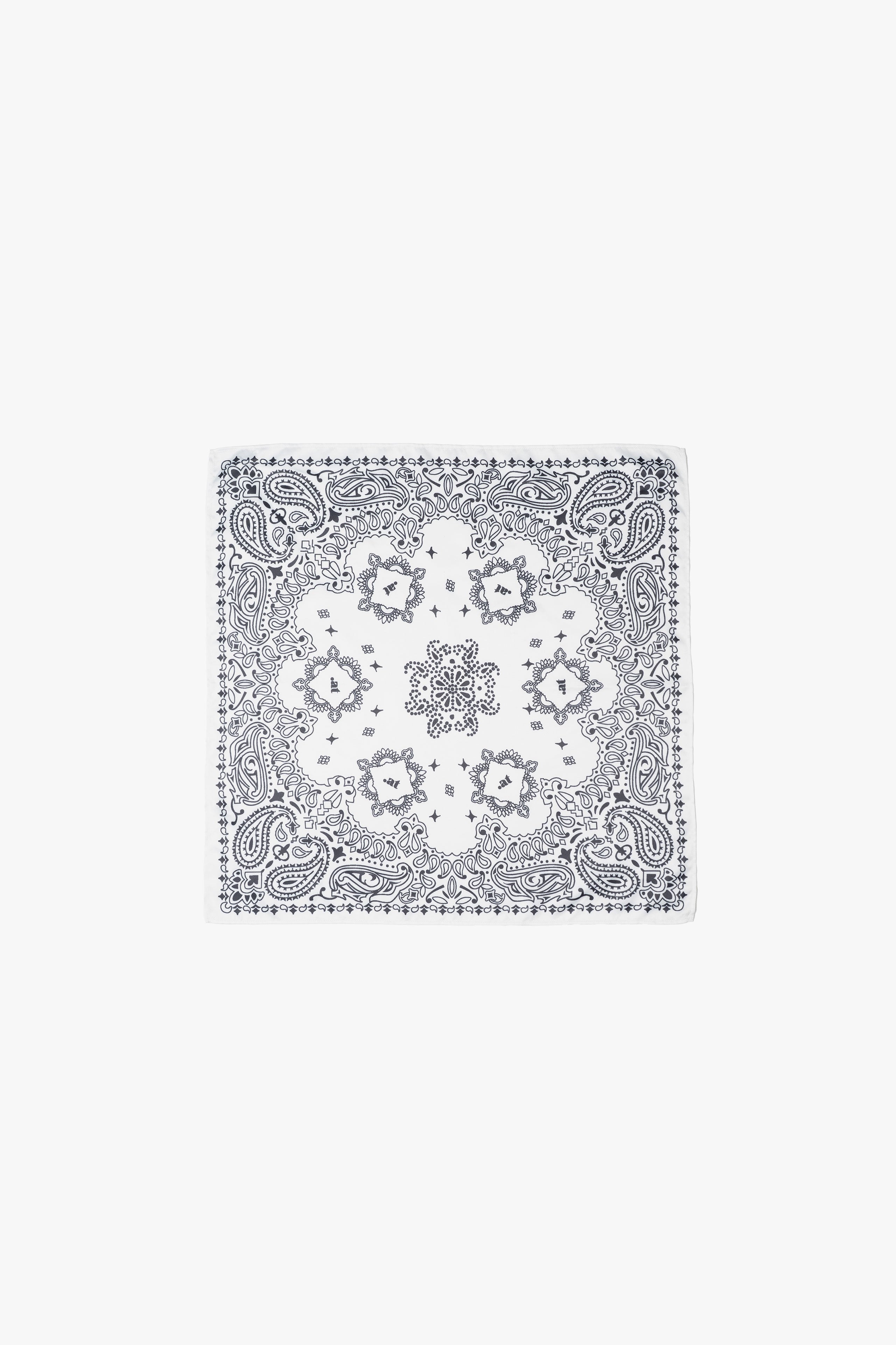 【数量限定】.at-Original Bandanna - White